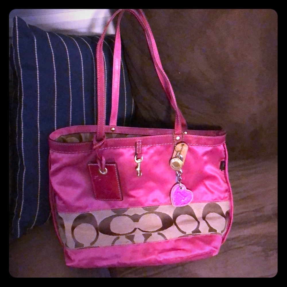 Rare Vintage Coach Reversible Tote